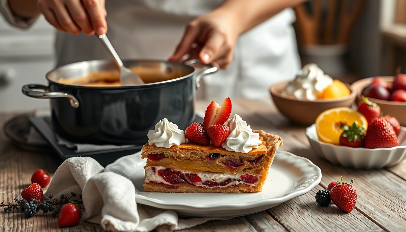Home cook preparing ingredients in the kitchen